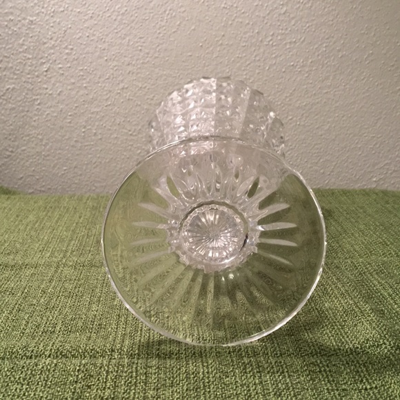 Lead Crystal Floral Vase - Picture 2 of 7
